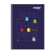 Set of 10 Orions Retro Games Spiral Notebook 80 Leaves