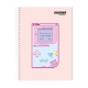 Set of 10 Orions Retro Games Spiral Notebook 80 Leaves