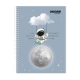 Set of 10 Orions Astronaut Spiral Notebook 80 Leaves