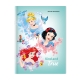 Set of 10 Orions Disney Princess Writing Notebook 80 Leaves