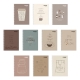 Set of 10 Orions Coffee Enthusiast Spiral Notebook 80 Leaves