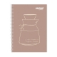 Set of 10 Orions Coffee Enthusiast Spiral Notebook 80 Leaves