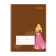 Set of 10 Orions Disney Princess Color Coding Writing Notebook 80 Leaves