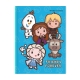 Set of 10 Orions Disney Frozen Chibi Writing Notebook 80 Leaves
