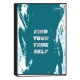 Sterling Art Texture & Brush Clip  Binder Notebook 685 Random Design