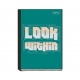 Sterling Geometric Typeface Clip Binder  Notebook 685 Random Design