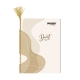 Set of 10 Orions Abstract Wave Yarn Notebook 80 Leaves