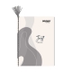 Set of 10 Orions Abstract Wave Yarn Notebook 80 Leaves