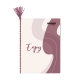 Set of 10 Orions Abstract Wave Yarn Notebook 80 Leaves