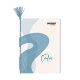 Set of 10 Orions Abstract Wave Yarn Notebook 80 Leaves