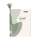Set of 10 Orions Abstract Wave Yarn Notebook 80 Leaves