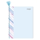Orions Stripes Color Coding Pastel Yarn Big Notebook 8" x 10.5"  Random Color 80 Leaves