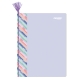 Orions Stripes Color Coding Pastel Yarn Big Notebook 8" x 10.5"  Random Color 80 Leaves
