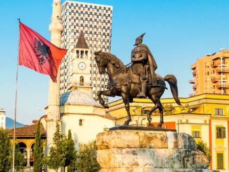 Tirana, Albania.