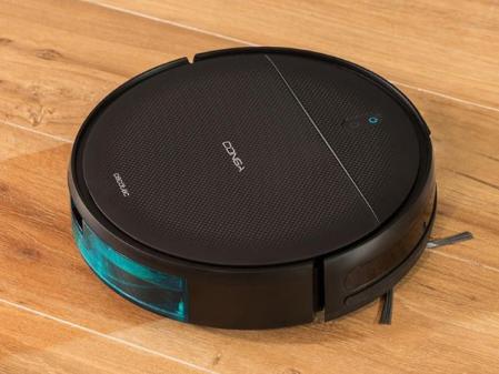 Cecotec Robot Aspirador con Navegación Giroscópica y App Conga M10 X-Treme. 2000Pa, Barre, Aspira, Friega y Pasa la Mopa, Autonomía 120mins, Sensores Anticaídas y 2 Cepillos Laterales