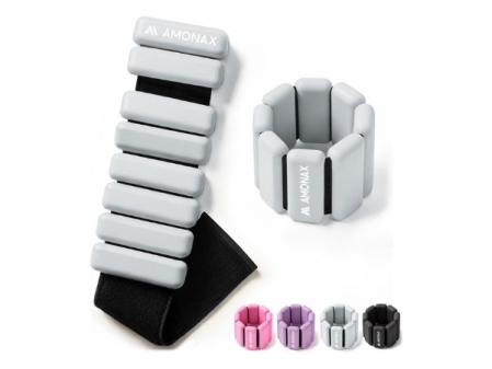 Amonax Adjustable Pesas Para Tobellos, Tobilleras Gimnasio Pesos Tobillos Para Mujeres Y Hombres, 2x1kg Pesas Tobilleras, Pesas Muñecas De Pilates, Pesas Para Muñecas Y Tobillos Para Yoga