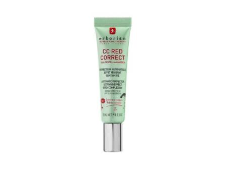Crema tinte antirojeces Erborian CC Red Correct