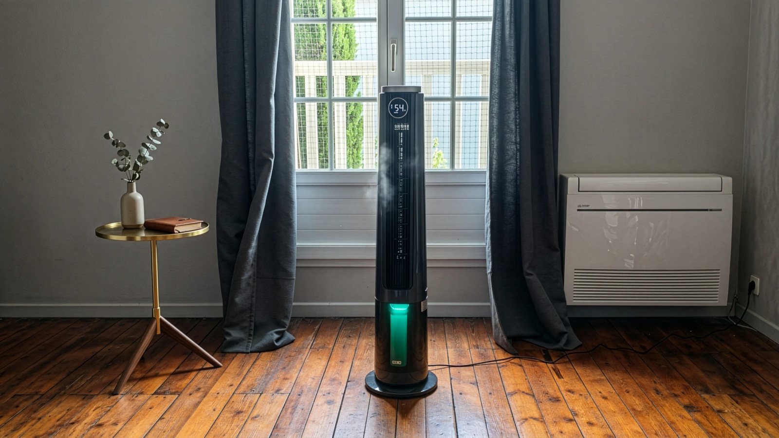 The Dreo TurboCool 765S column fan. ©Nicolas Guyot for Clubic