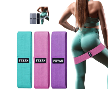 Pack 3 Bandas elásticas de musculación