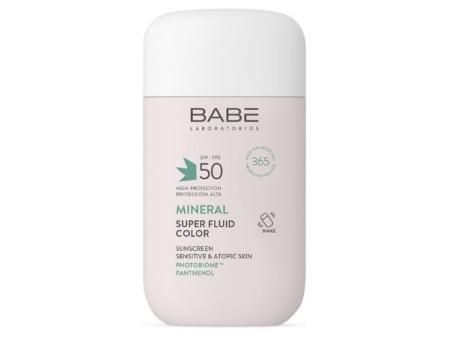 Super Fluid Mineral Color SPF 50 - Fotoprotector mineral con color de Laboratorios Babé