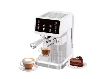 Máquina de café expreso Aiorber de 20 bares con sistema automático de leche