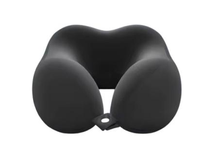Almohada para el cuello en forma de U para adultos, soporte ergonómico para la siesta en viajes y oficina, comodidad media y suave para protección del cuello, almohada para el cuello