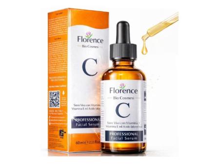 Florence Organic Vitamin C and Pure Hyaluronic Acid Facial Serum
