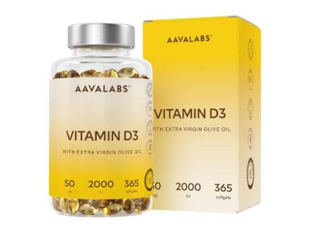 Vitamina D3 2000 UI de AAVALABS