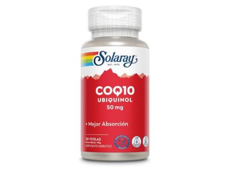 Ubiquinol CoQ-10 100 mg de Solaray
