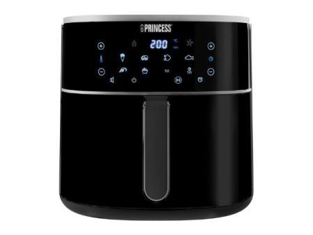 Princess Freidora de aire digital - Capacidad del recipiente variable - Máximo 8 L - 6 programas preestablecidos - Menos aceite - Pantalla digital - 182254