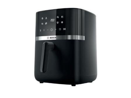 Bosch - Freidora de aire Serie 4 XL, capacidad de 6,1 L, 7 programas. Cocinado más rápido, Negro, MAF462B0, Air Fryer