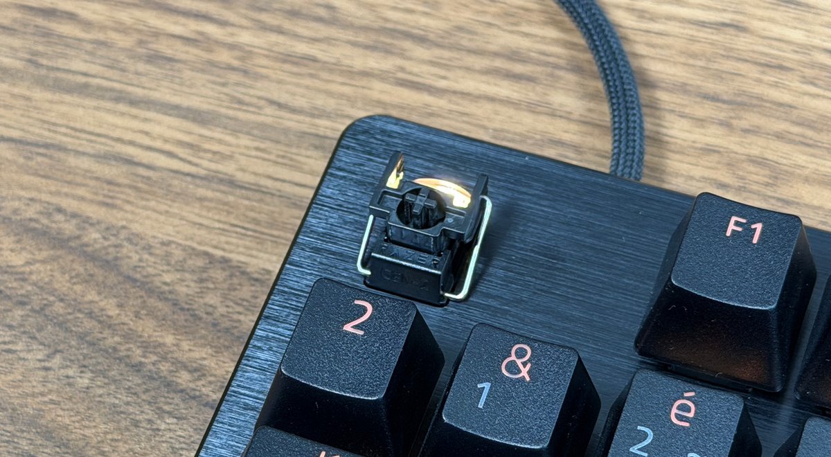 The switches offer very high precision. ©Charles Gouin-Peyrot for Clubic