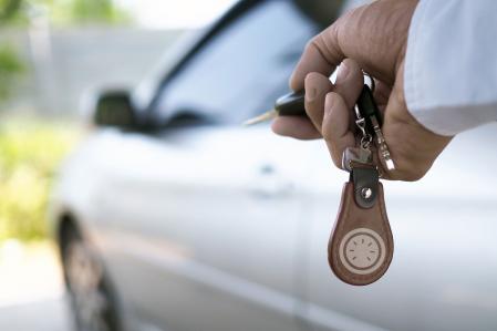 Keys of a car