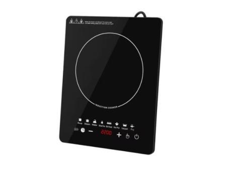 Ultra-thin Portable Induction Plate 2000W, with a Single Burner and LED Touch Screen