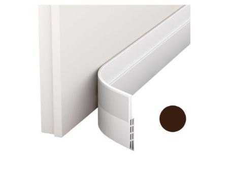 Vellure® Burlete Puerta Entrada contra Corrientes de Aire - Nuevo burlete Puerta Exterior Autoadhesivo (rápido y Sencillo) Insonorización, protección contra el frío y Sellado (5X Blanco)