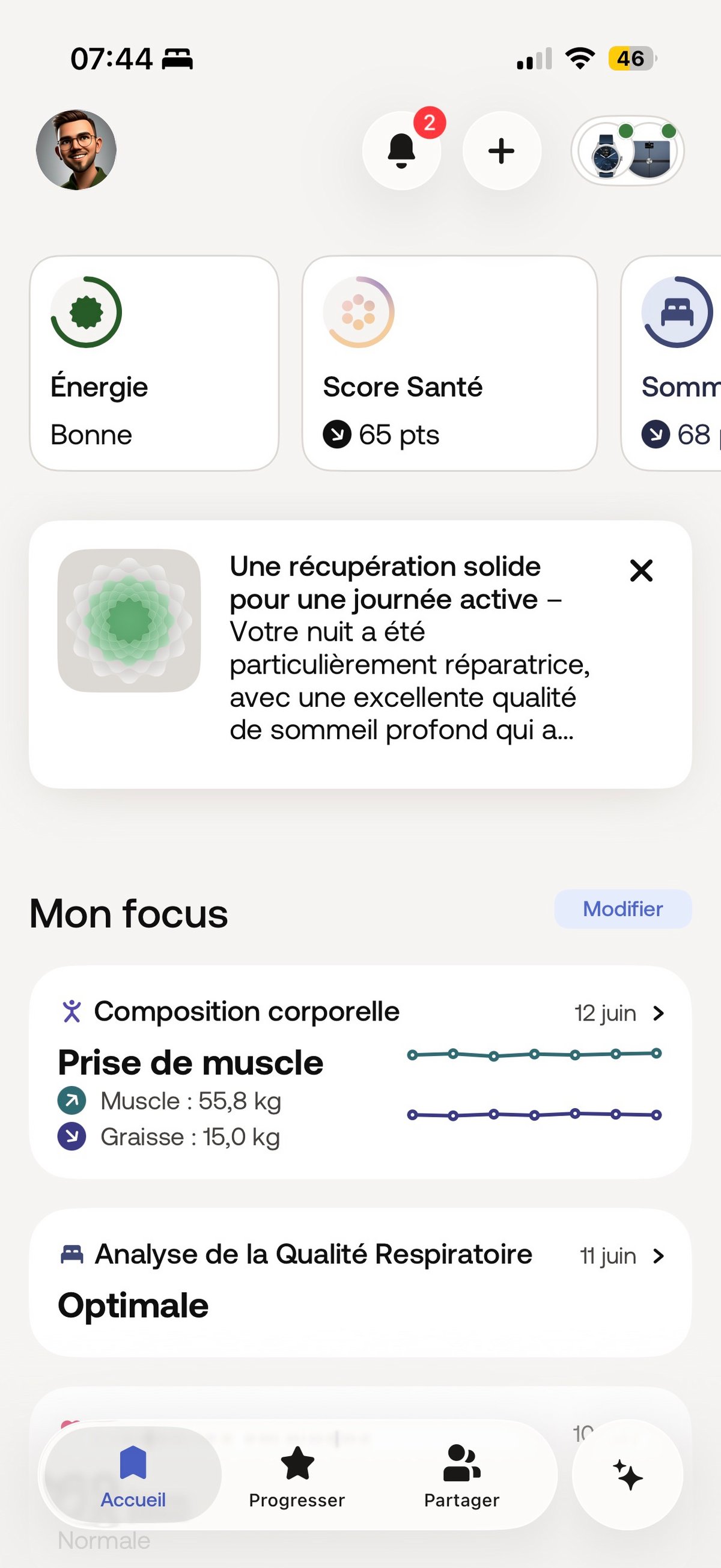 Withings ScanWatch 2 (2025) Home