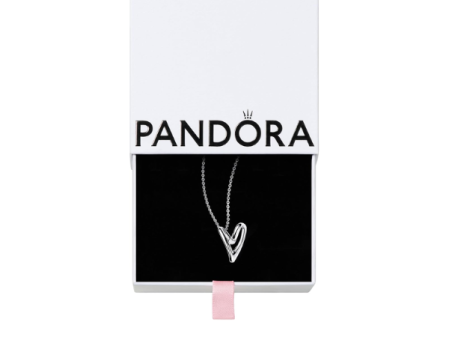 Pandora Essence Heart Pendant on a chain