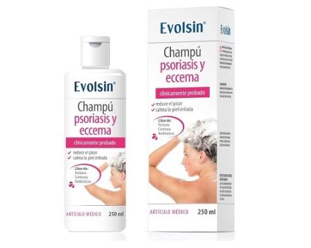 Champú para psoriasis y eczema Evolsin®