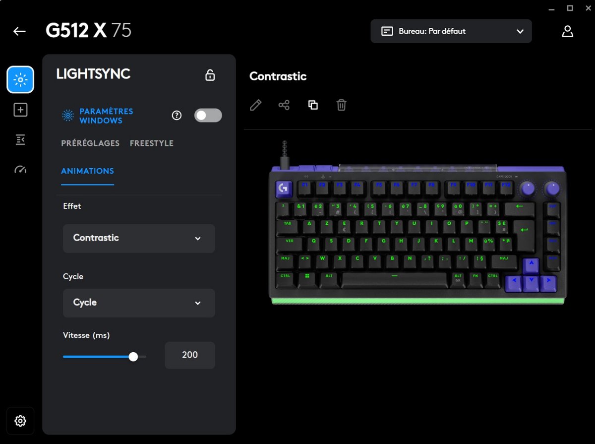 Logitech G512 X 75