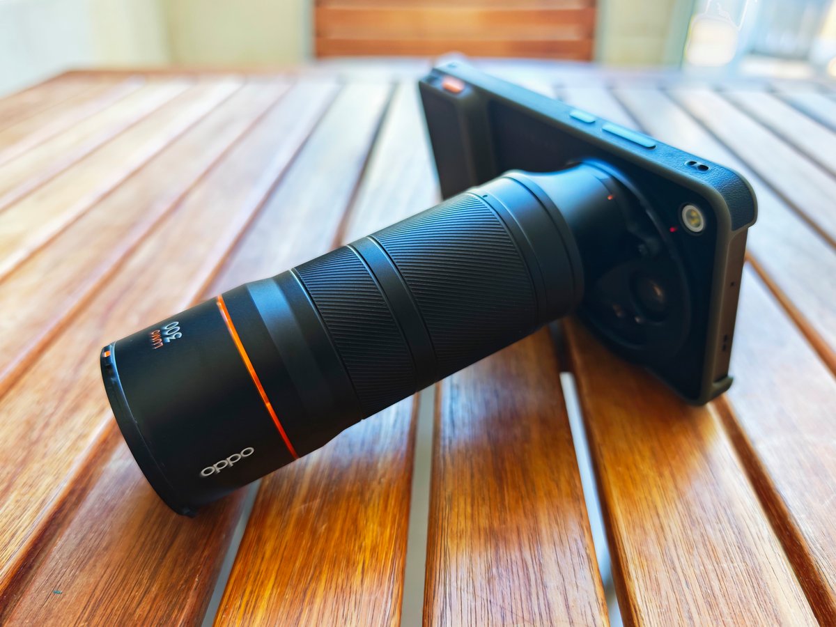 Extras rings are part of the kit, including a mount for tripod