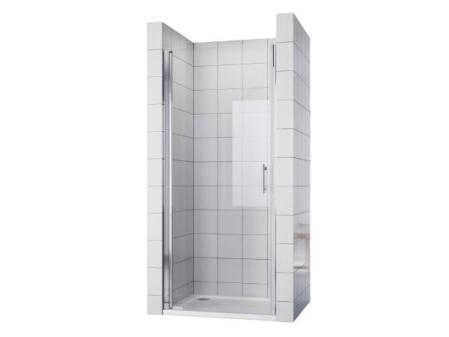 SONNI Mampara de Ducha Puerta Enrasada Vidrio 5mm Templado Transparente 70x195 cm