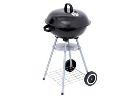 Portable charcoal barbecue with two Aktive grills