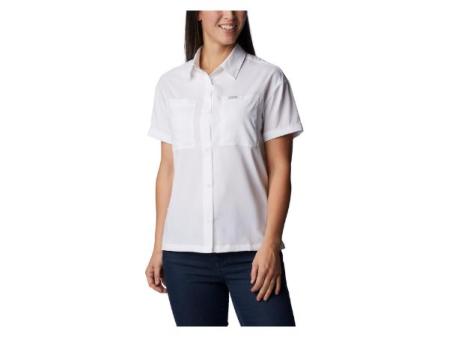 Columbia Silver Ridge - Camiseta de Manga Corta Camisa de Senderismo Mujer (Pack de 1)