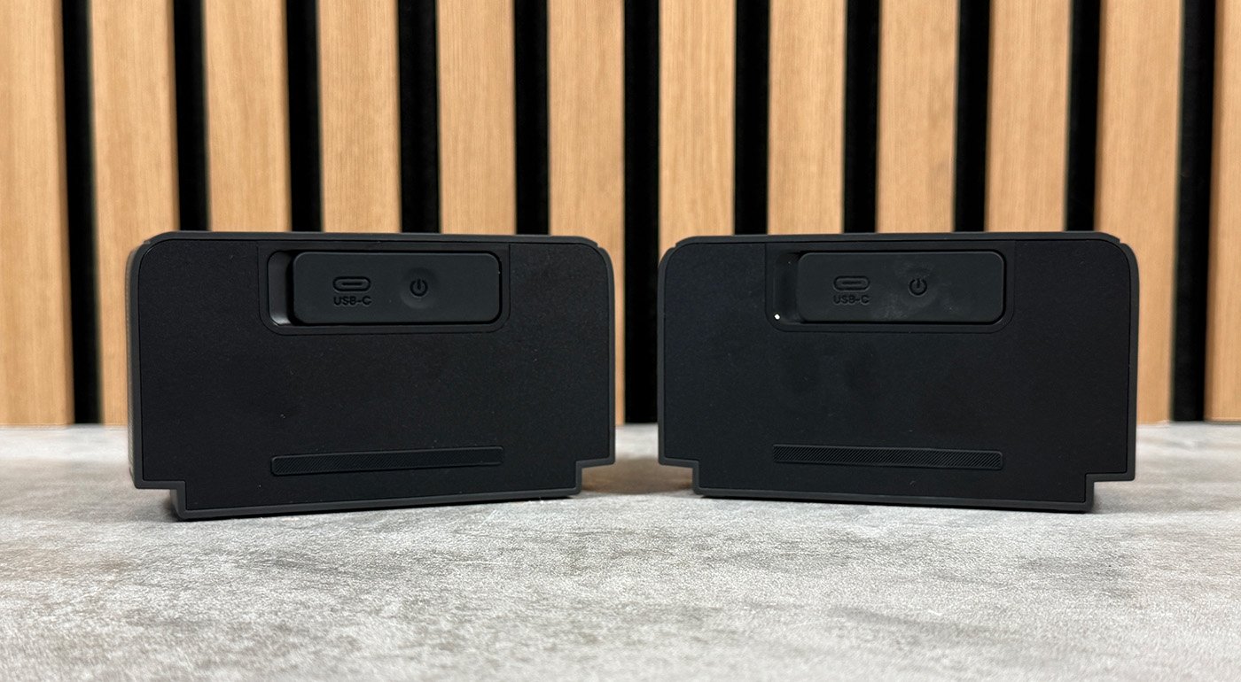 The detachable speakers are a real plus for immersive sound. ©Charles Gouin-Peyrot for Clubic