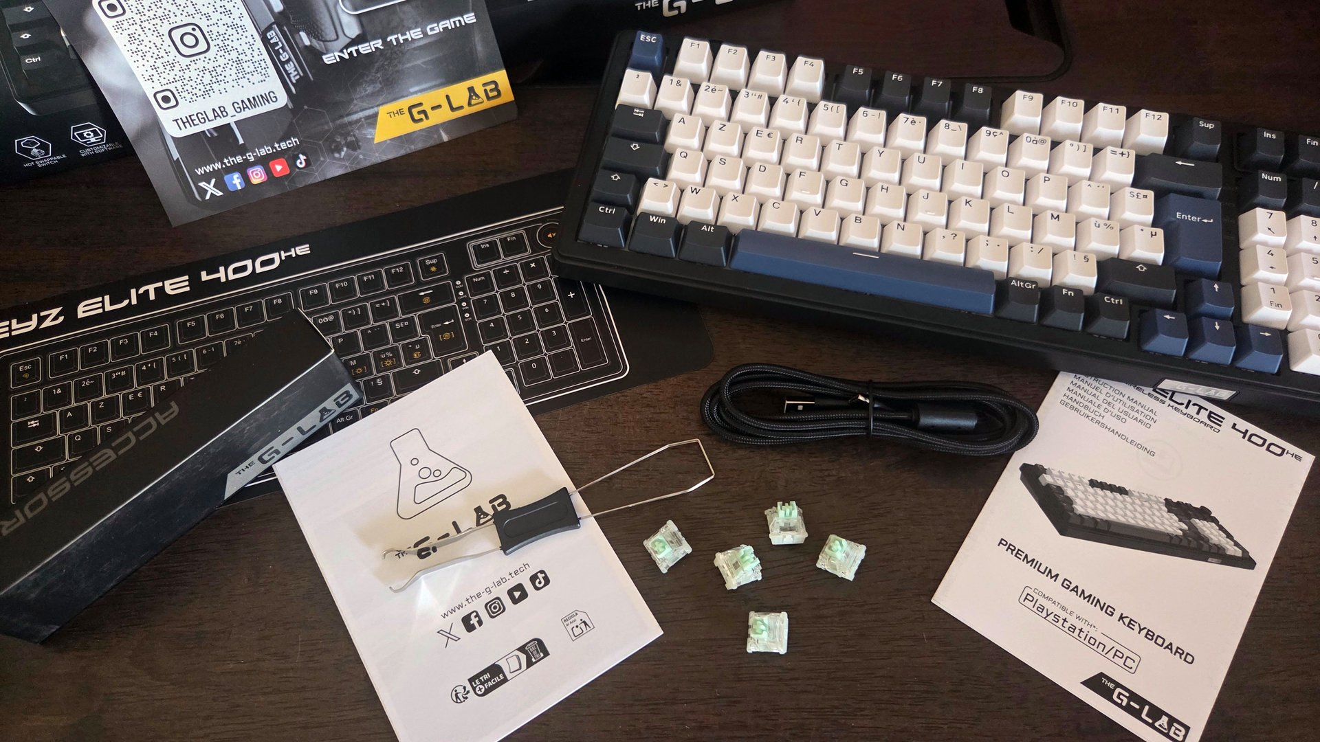 The G-Lab KEYZ Elite 400 HE