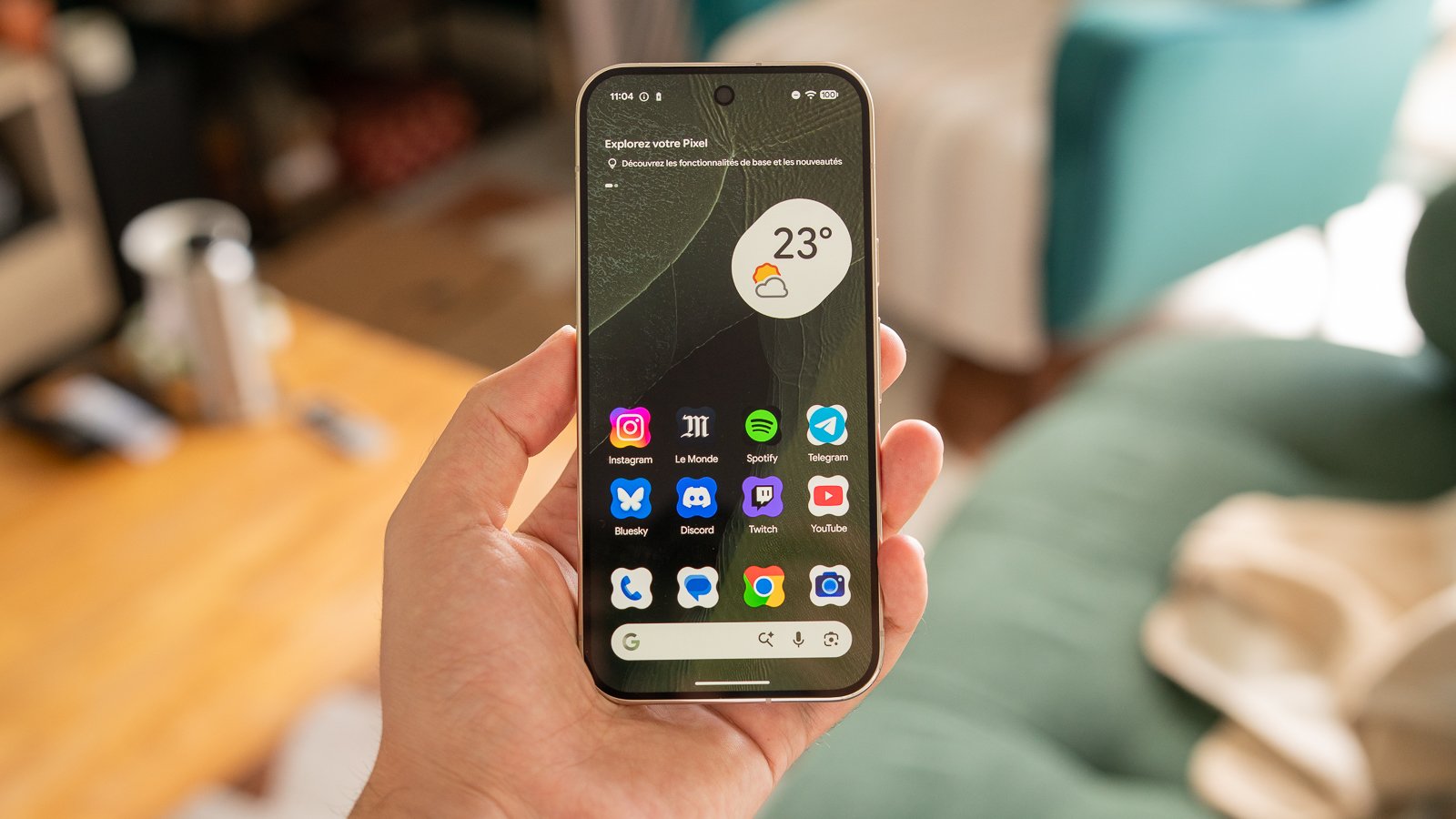 L’interface Android 17 © Pierre Crochart pour Clubic.com