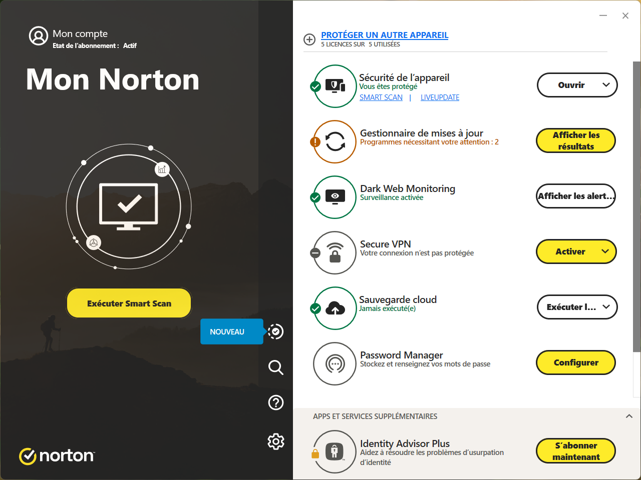 Norton 360 - Mon Norton