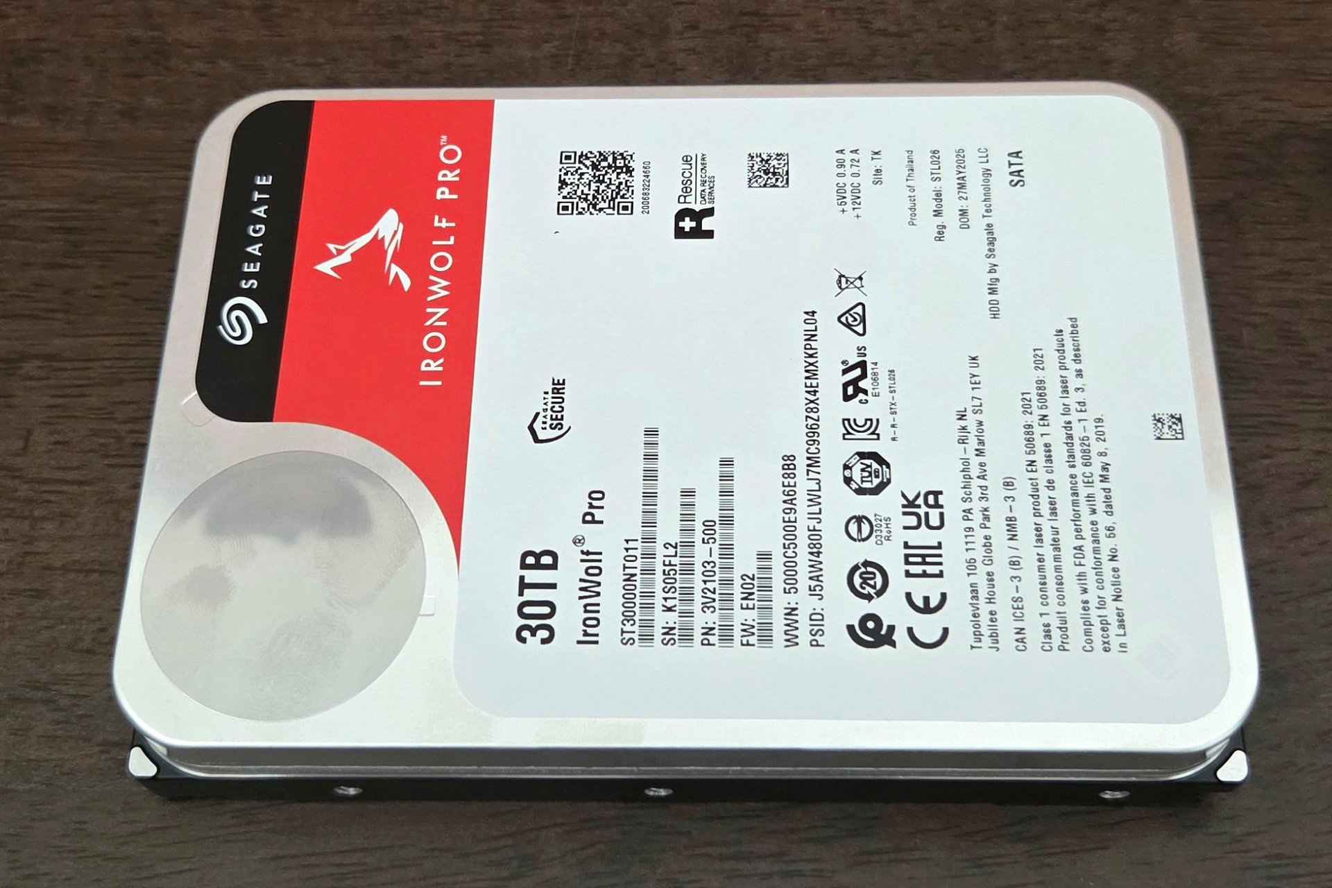Seagate Ironwolf Pro 30 To