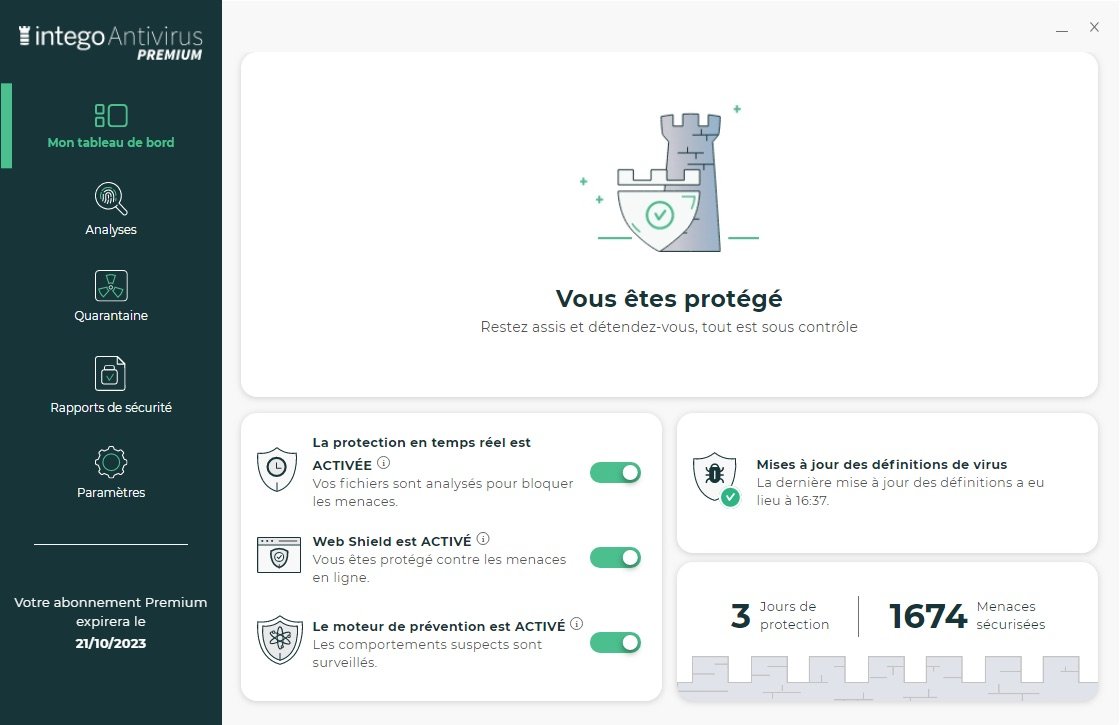 Intego - Real-time protection