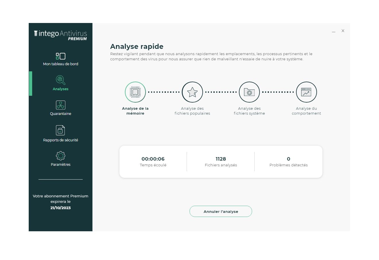 Intego - Quick analysis